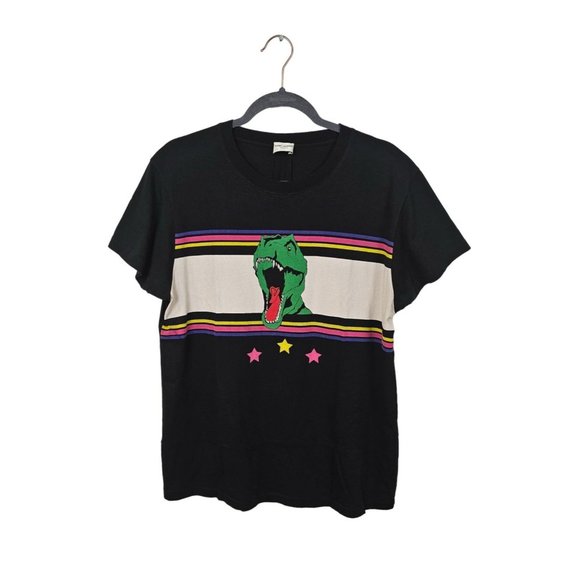 Yves Saint Laurent Tシャツ Yves Saint Laurent T-Shirt in Black Cotton – Fancy Lux